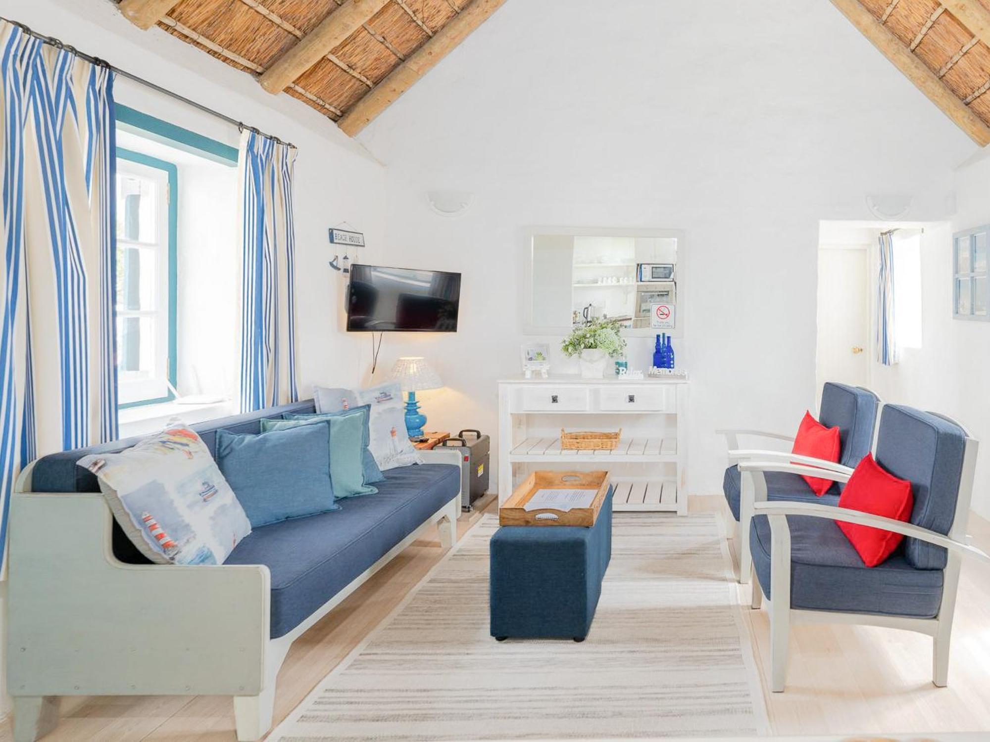 Zandtorini Seaside Cottage ستروزباي المظهر الخارجي الصورة
